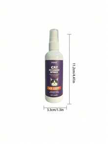Bộ 1/2 chai xịt chống cào cho mèo với công thức dịu nhẹ, không gây hại cho thú cưng, bao gồm cả xịt vùng cấm và xịt chống cào/cắn đồ nội thất. - 100ml - Xem 2