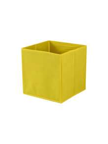 Hộp đựng đồ hình vuông, làm bằng vải không dệt, nhiều màu sắc, có nắp tháo rời, có thể gấp gọn, dùng để cất giữ và sắp xếp quần áo, một vật dụng lưu trữ đa năng tuyệt vời. - Nhiều màu - Xem 20