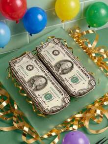 Zazumi Bestseller Funny Dollar Print Socks Novelty Money Pattern Crew Socks Casual Comfy Breathable Cotton Socks For Men Women Daily Wear Streetwear Party Gift Socks 1 Pair 2 Pairs 6 Pairs Pack Fashion Socks Funky Graphic Socks Stocking Stuffers - Multicolor - View 4