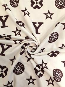 Resyla Women's Casual All-Over Print Short Sleeve T-Shirt, Summer - Multicolor - View 3