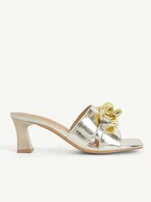 CUCCOO CHICEST Wemenshoes Spring/Summer Fashion High Heel Sandals - Light gold - View 3
