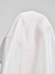 Ontre 2026SS Women's White Sleeveless Loose Blouse, Comfortable Woven Fabric, Round Neck, Modern Urban Chic Business Casual Office Wear, Elegant Wedding Guest Attire, Minimalist Luxury Feel, Versatile All-Season Essential - White - View 7