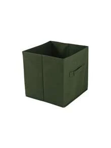 Hộp đựng đồ hình vuông, làm bằng vải không dệt, nhiều màu sắc, có nắp tháo rời, có thể gấp gọn, dùng để cất giữ và sắp xếp quần áo, một vật dụng lưu trữ đa năng tuyệt vời. - Nhiều màu - Xem 16