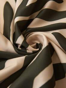 Women's Summer Vacation Floral Print Dress - Green - View 6