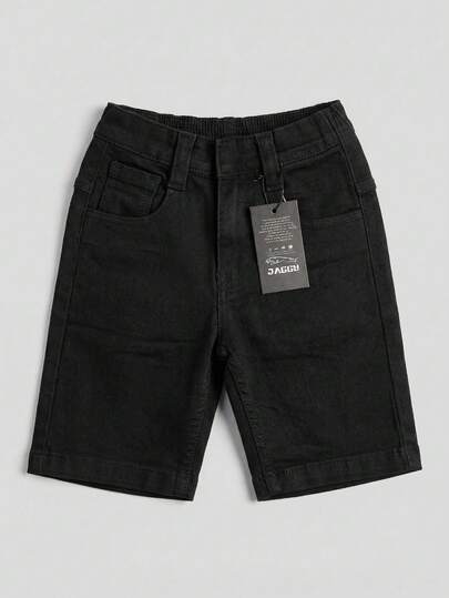 Shorts de Mezclilla Clásico – Corte Recto | Tiro Medio | Estilo Casual Diario