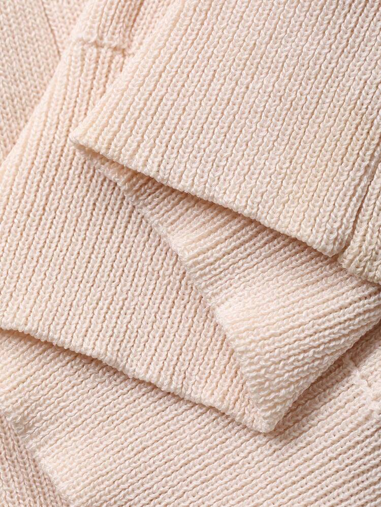 Women's Elegant Commuter Color Block Knit Dress