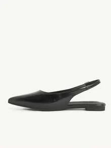 CUCCOO CHICEST Women's Fashion Versatile Pointed Toe Shoes - Black - View 5