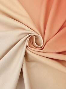 Elaquor 大码女式渐变金属海星装饰紧身吊带裙 - 珊瑚橙 - 查看 8