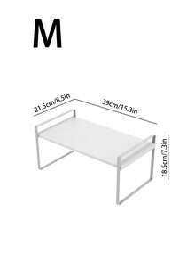 One-Piece Storage Rack, Under-Counter Sink And Dish Rack, Suitable For Kitchen And Bathroom Countertops And Cabinets, Home Organizers And Storage, Home Accessories, Storage, Kitchen, Kitchen Organizers, Kitchen Utensils, Room Decor, Home Furnishings. - Multicolor - View 5