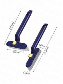 1/2pcs Household Multifunctional No Dead Angle Gap Brush Bathroom Toilet Floor Brush Kitchen Rotating Cleaning Brush - Multicolor - View 9