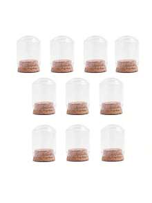 10 Exquisite Glass Jars Of Handmade Almonds - Sweet Wedding Party Favors Glass Jars, Bottles, And Display Cases - Multicolor - View 6