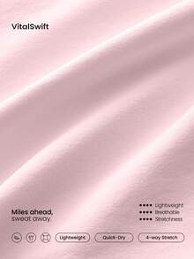 GLOWMODE Quần lót thể thao OptiDry Double The Glow mềm mại, nhanh khô, hai lớp, ôm sát eo kiểu yoga, có dây rút điều chỉnh, kháng khuẩn, thích hợp cho tập luyện cường độ trung bình, tập gym, chạy bộ và hoạt động hàng ngày. - Hồng - Xem 6