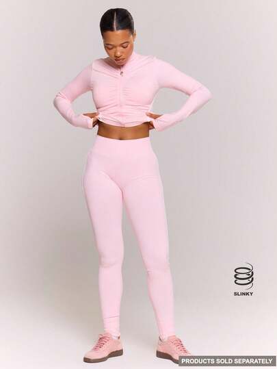 Musera Sport White Piping Seamless High Waist Active Leggings Only Sport Workout Gym Pilates Fitness Daily Girly Casual Hot Sweat