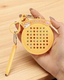 MINKOJA 1-Pack Viral Mini Fidget Toy - Magnetic Ball Drawing Pad Keychain Accessory - Multicolor - View 12