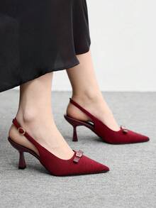 CUCCOO BIZCHIC Women's High-Heeled Shoes - Red - View 4