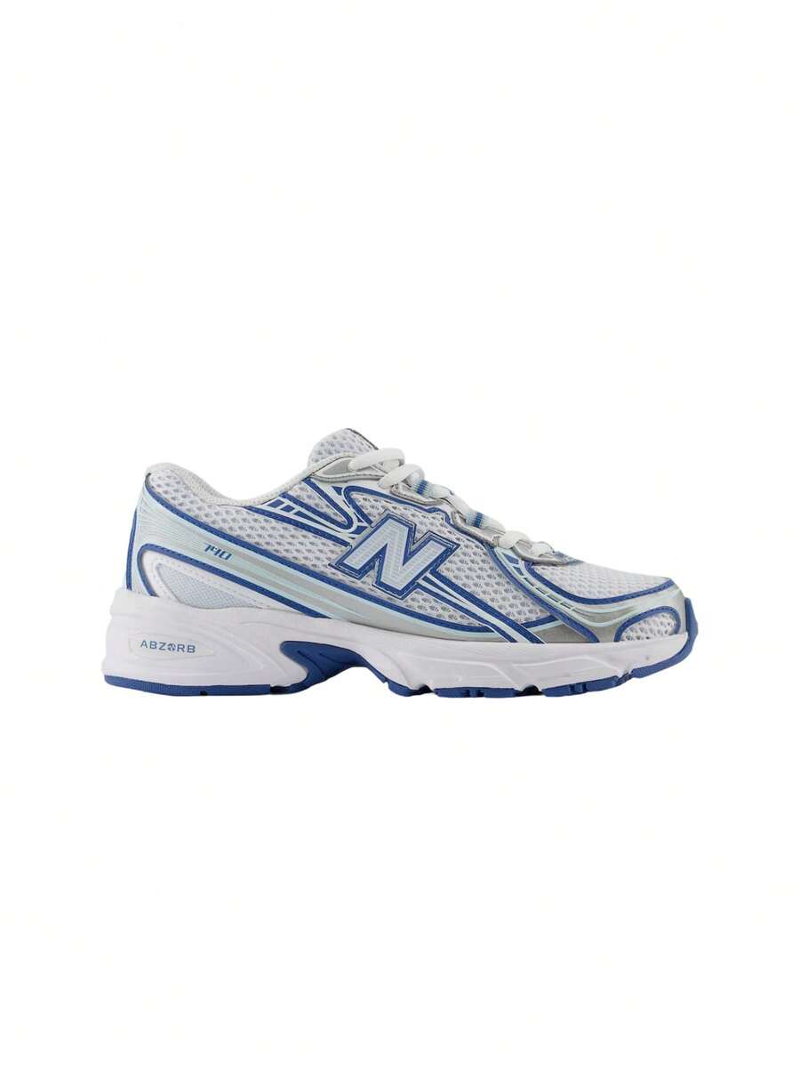 New Balance 740 Junior Kids Sneakers Blue GR740 - Navy/White - View 1