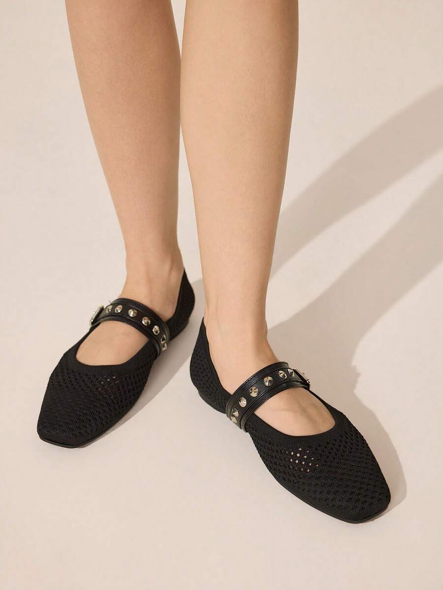 Ressula Modische und bequeme Damenschuhe - Schwarz - Übersicht 1