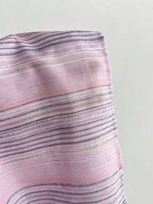 Elamini Women's Retro Striped Tie-Up Fitted Mini Dress, Spring/Summer Halter Dress For Women Sexy Sundress Summer Sexy Dress Bodycon Summer Dress Split Thigh Dress - Pink - View 6