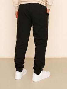 Set de 2 Pantalones de Líneas para Hombre - Gris Oscuro y Negro - Ver 7