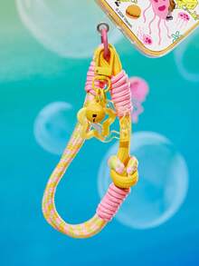 SpongeBob SquarePants | SHEIN 可爱卡通手机挂绳透明手机壳，适用于 11-17 Pro Max - 彩色 - 查看 8