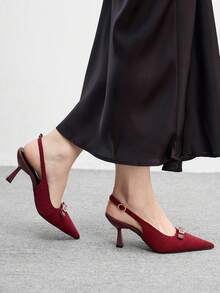 CUCCOO BIZCHIC Women's High-Heeled Shoes - Red - View 5