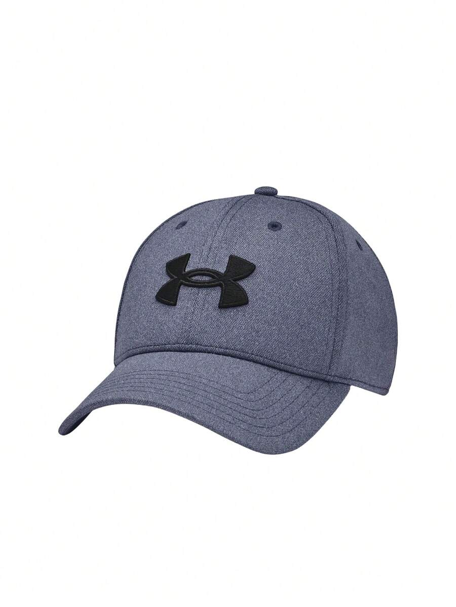 Under Armour Blitzing Men's Stretch Fit Cap Midnight Navy - Navy Blue and Black - View 1