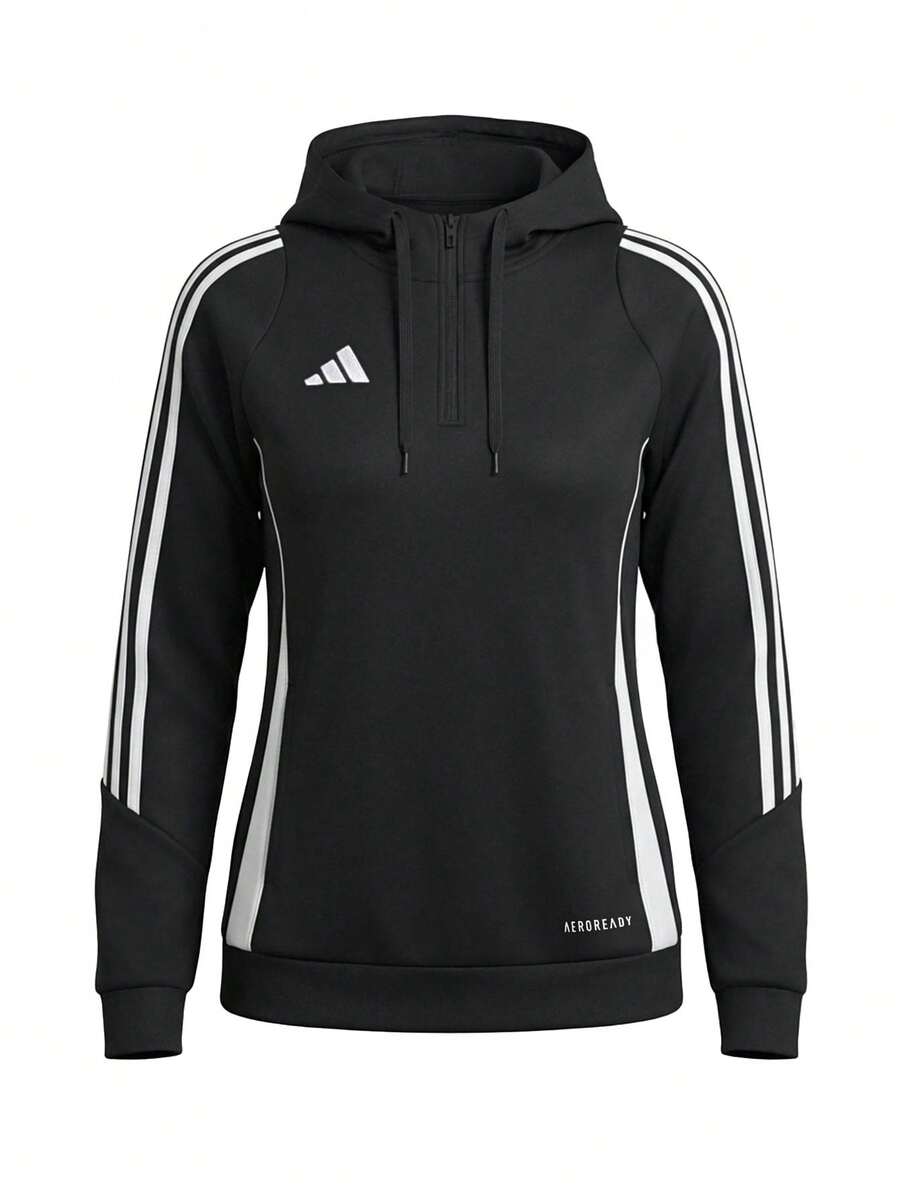 Adidas Sports Jackets Quick-Dry Windproof Packable Outdoor Camping Sports Black IJ9956 - Black and White - View 1