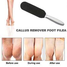 1个去茧足部死皮锉，配10个替换垫片，不锈钢专业足部护理工具，足部去茧器和刮脚器套装 - 几秒钟内即可拥有光滑双脚 - 彩色 - 查看 3