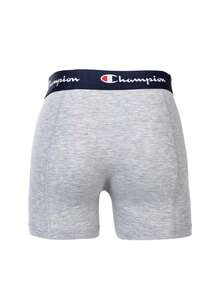Champion 4 paquete Men's Boxers - Gris/Negro - Ver 3