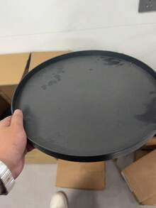 1 buah/2 buah Baki, Baki Sajian Bulat, Baki Sajian Restoran Anti Selip, Baki Prasmanan, Baki Meja Kopi, Dekorasi Natal, Dengan Lapisan Motif Kayu Anti Selip - MultiWarna - View 13