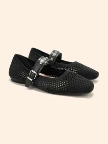 Ressula Modische und bequeme Damenschuhe - Schwarz - Übersicht 5