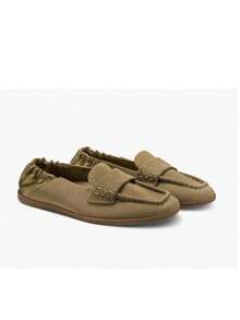 Ressula Women's Casual Versatile Commuting Flat Shoes - Khaki - View 13