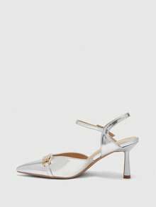 CUCCOO BIZCHIC Women's High-Heeled Shoes - Silver - View 10