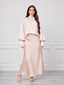 Sleekvia 女士绑带高跟穆勒凉鞋，夏季新品 - 淺粉色 - 查看 10