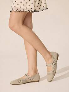 Ressula Fashionable And Comfortable Women's Shoes - Apricot - View 2