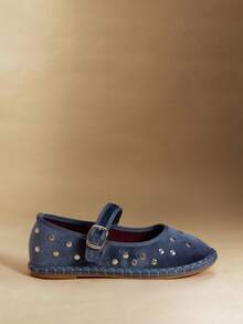 Rosivie Women Flats - Blue - View 2