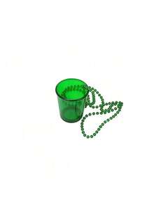 6/12pcs Transparent Beaded Chain Cup Necklaces - Suitable For Singles' Party, Beer Festival, Carnival, Halloween And Etc. - Plastic Wine Glasses, For Party Supplies And Gifts, Novelty Items, Party Decorations, Party Essentials, Thick & Durable, Reusable, Applicable For Birthday Decoration, Halloween Costume, Role Playing, Photobooth, Wedding Decoration, Bachelorette Party, Graduation, Hawaiian Party And So On. - multicolor - View 7