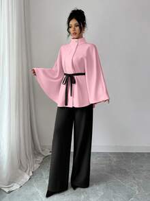 SHEIN Clasi 女士针织优雅度假通勤秋季两件套 - 彩色 - 查看 5
