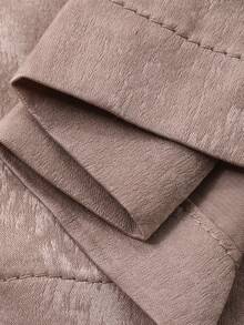 DAZY Bộ đồ ngủ không tay bằng satin và ren phối hợp thanh lịch dành cho nữ, thích hợp cho mùa hè. - Màu Khaki - Xem 7