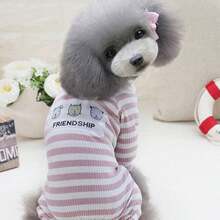 PETSIN Dog Clothing, Cat Clothing, Small Animal Four Legged Clothing, Spring And Summer New Items, Cat Clothing, Casual Clothing, Home Dog Clothing, Small Animal Jumpsuit - Multicolor - View 19