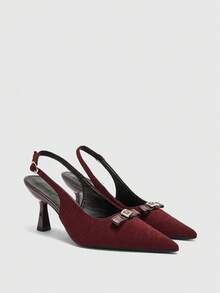 CUCCOO BIZCHIC Women's High-Heeled Shoes - Red - View 7