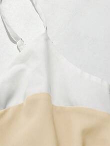 Franclia Áo hai dây nữ thời trang vạt lệch - Màu Khaki - Xem 4