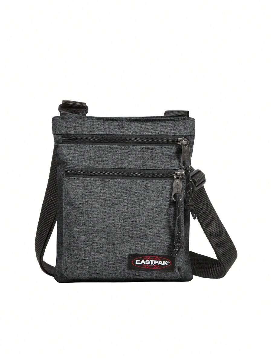 Rusher Unisex Crossbody Bag Black Denim - Black Denim - 查看 1