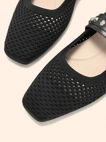 Ressula Modische und bequeme Damenschuhe - Schwarz - Übersicht 6