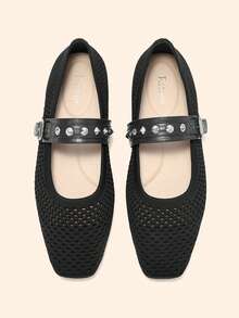 Ressula Modische und bequeme Damenschuhe - Schwarz - Übersicht 4