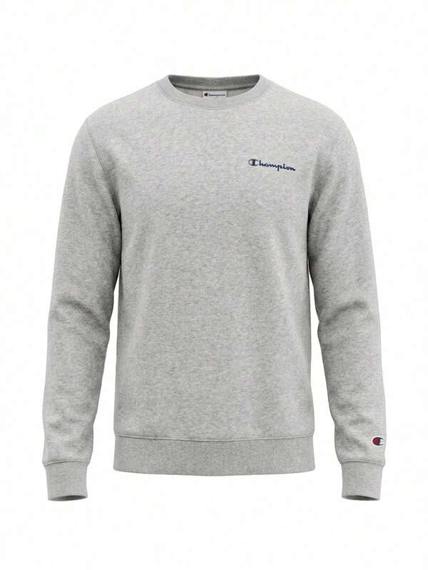 Champion Men's Sports & Outdoor Hoodies Fleece-Lined Stretchy Comfortable Outing Training Daily Grey 221793-EM021