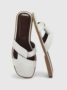 CUCCOO BIZCHIC Ladies Home Slippers - White - View 7