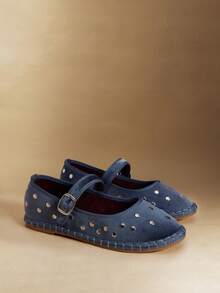 Rosivie Women Flats - Blue - View 3