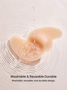 LUVLETTE 隐形亲肤自粘防下垂塑形提拉胸贴 - 杏色 - 查看 6