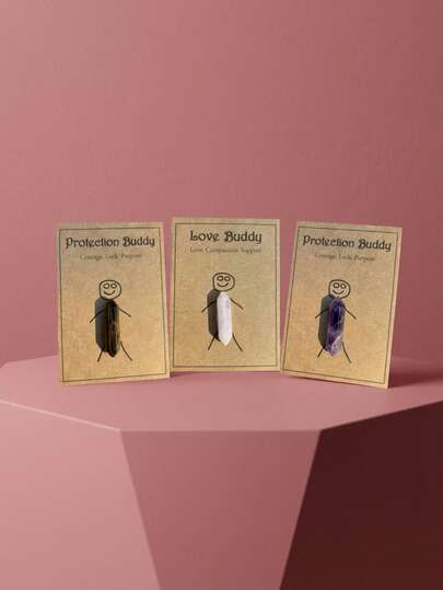 Joivida 1Pc A Lucky Crystal That Brings Healing And Peace Through Love.